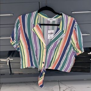 Pastel crop top brand new